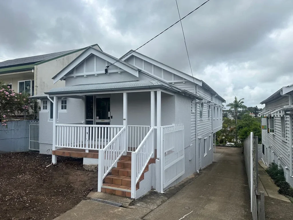 Exterior of the house repainted BHC Painters in Camp Hill